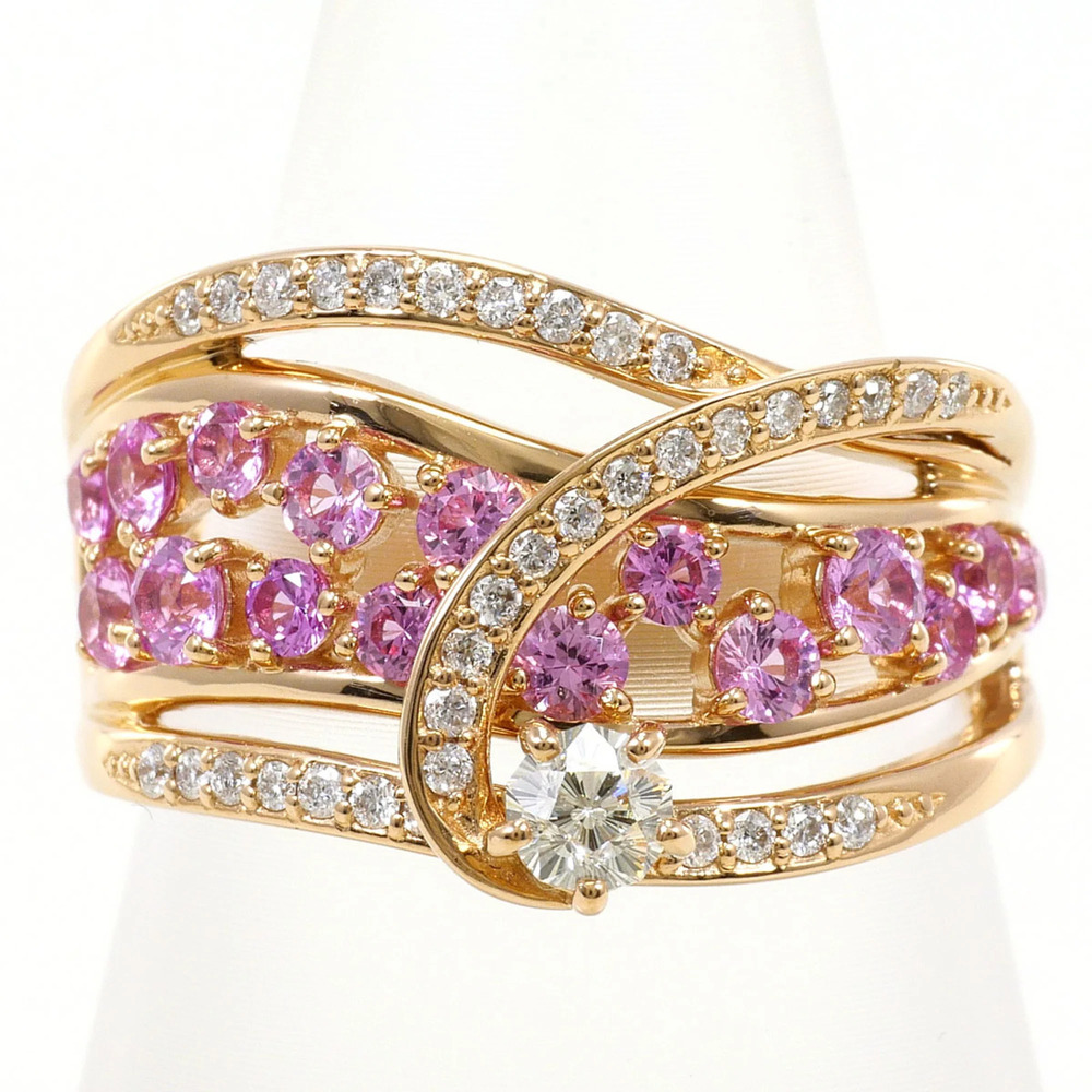VINTAGE 18k Gold Diamond Ring